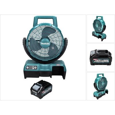 Makita CF 001 GM1 Ventilateur à batterie XGT 40 V max. 235 mm ventilateur fonctionnement sur secteur + 1x, Ventilateur - Publicité Makita CF 001 GM1 Ventilateur à batterie XGT 40 V max. 235 mm ventilateur fonctionnement sur secteur + 1x, Ventilateur - Publicité