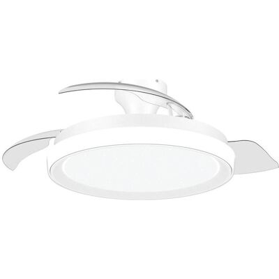 Philips Bliss LED Deckenleuchte mit Ventilator, Ventilateur, Transparent, Blanc - Publicité Philips Bliss LED Deckenleuchte mit Ventilator, Ventilateur, Transparent, Blanc - Publicité