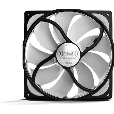 Noiseblocker NB-eLoop Fan B14-3 (140 mm, 1x), Ventilateur PC, Blanc, Noir - Publicité Noiseblocker NB-eLoop Fan B14-3 (140 mm, 1x), Ventilateur PC, Blanc, Noir - Publicité