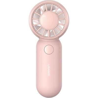 Usams Mini Pocket ZB354, Ventilateur, Pink - Publicité Usams Mini Pocket ZB354, Ventilateur, Pink - Publicité