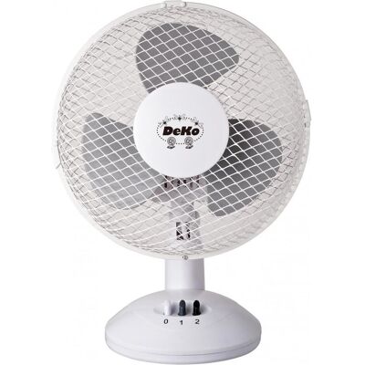 Ventilateur de bureau blanc DEKO B 235 - 23cm, 30W - Publicité Ventilateur de bureau blanc DEKO B 235 - 23cm, 30W - Publicité