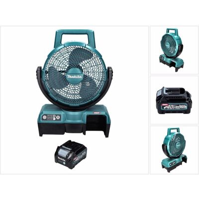 Makita CF 001 GD1 Ventilateur à batterie XGT 40 V max. 235 mm ventilateur fonctionnement sur secteur + 1x, Ventilateur - Publicité Makita CF 001 GD1 Ventilateur à batterie XGT 40 V max. 235 mm ventilateur fonctionnement sur secteur + 1x, Ventilateur - Publicité