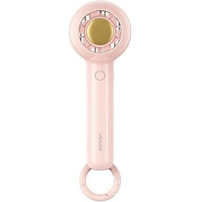 Usams Wiatrak r?czny Mini 1200mAh Candy Series rozowypink ZB251FS02 US-ZB251, Ventilateur, Pink, Rose - Publicité Usams Wiatrak r?czny Mini 1200mAh Candy Series rozowypink ZB251FS02 US-ZB251, Ventilateur, Pink, Rose - Publicité