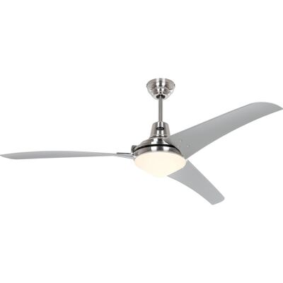Ventilateur de plafond CasaFan Mirage - Télécommande, 142cm, Gris Argenté - Publicité Ventilateur de plafond CasaFan Mirage - Télécommande, 142cm, Gris Argenté - Publicité