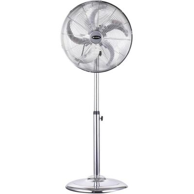 Be Cool Ventilateur sur pied 50W (Ø x H) 400mm x 450mm Chrome, Ventilateur, Noir - Publicité Be Cool Ventilateur sur pied 50W (Ø x H) 400mm x 450mm Chrome, Ventilateur, Noir - Publicité