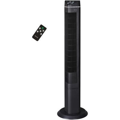Be Cool TURMVENTILATOR 118CM MIT FB (BC118TU2602 SW), Ventilateur, Noir - Publicité Be Cool TURMVENTILATOR 118CM MIT FB (BC118TU2602 SW), Ventilateur, Noir - Publicité