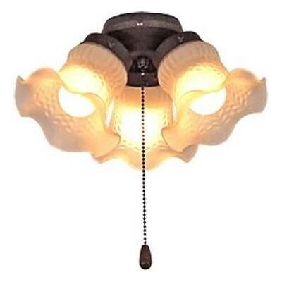 Kit lumière CasaFan pour ventilateur de plafond - Marron - Publicité Kit lumière CasaFan pour ventilateur de plafond - Marron - Publicité