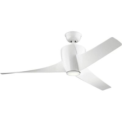 Ventilateur de plafond Kichler Phree 142 cm avec lumière LED et télécommande - Publicité Ventilateur de plafond Kichler Phree 142 cm avec lumière LED et télécommande - Publicité