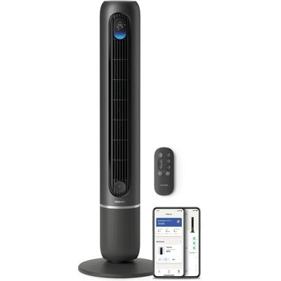 Philips CX7550/01, Ventilateur, Gris, Noir - Publicité Philips CX7550/01, Ventilateur, Gris, Noir - Publicité