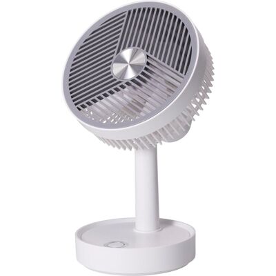 Nobrand Fan USB Rechargeable White, Ventilateur, Gris, Blanc - Publicité Nobrand Fan USB Rechargeable White, Ventilateur, Gris, Blanc - Publicité
