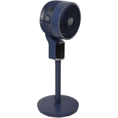 Be Cool BC18ST2402 Ventilateur Ventilateur sur pied design 26cm avec oscillation 3D et boîte à arômes, bleu, Ventilateur, Bleu - Publicité Be Cool BC18ST2402 Ventilateur Ventilateur sur pied design 26cm avec oscillation 3D et boîte à arômes, bleu, Ventilateur, Bleu - Publicité
