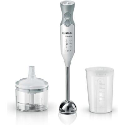 Bosch MSM66120 - Blanc Gris - Mixeur plongeant - Publicité Bosch MSM66120 - Blanc Gris - Mixeur plongeant - Publicité