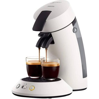 Philips CSA210/11 - Blanc - Machine à café dosette - Publicité Philips CSA210/11 - Blanc - Machine à café dosette - Publicité