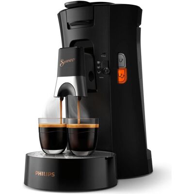 Philips CSA240/60 - Noir - Machine à café capsules - Publicité Philips CSA240/60 - Noir - Machine à café capsules - Publicité