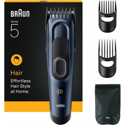 BRAUN HC5550 - Tondeuse à cheveux - 50 min batterie - Publicité BRAUN HC5550 - Tondeuse à cheveux - 50 min batterie - Publicité