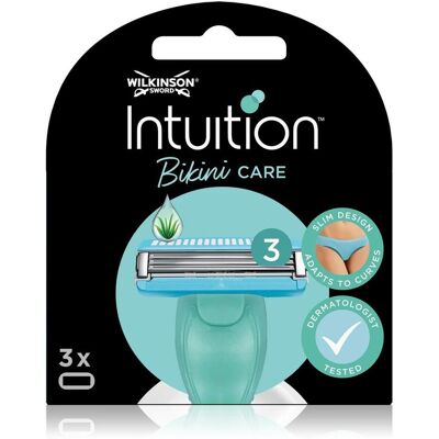 Wilkinson, Lame de rasoir, Lames de Rechange pour Soin Bikini Intuition (3x) - Publicité Wilkinson, Lame de rasoir, Lames de Rechange pour Soin Bikini Intuition (3x) - Publicité