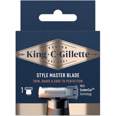 King C. Gillette Style Master - Tondeuse et Coupe-cheveux - Lame remplaçable - Publicité King C. Gillette Style Master - Tondeuse et Coupe-cheveux - Lame remplaçable - Publicité