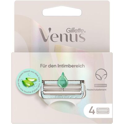 Gillette Venus, Lame de rasoir, Satin Care (4x) - Publicité Gillette Venus, Lame de rasoir, Satin Care (4x) - Publicité