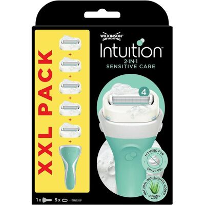 Rasoir féminin Wilkinson Sword Intuition Sensitive Care - Rasage - Publicité Rasoir féminin Wilkinson Sword Intuition Sensitive Care - Rasage - Publicité