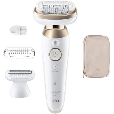 Braun Épilateur, Silk-épil 9 9-030 3D Flex Wet & Dry - Publicité Braun Épilateur, Silk-épil 9 9-030 3D Flex Wet & Dry - Publicité