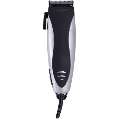 Esperanza, Tondeuse barbe + cheveux, Hair Clipper Gallant Black/Silver - Publicité Esperanza, Tondeuse barbe + cheveux, Hair Clipper Gallant Black/Silver - Publicité