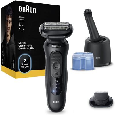 Braun Rasoir électrique, Beard shaver Series 5 52-N7200CC, li-ion - Publicité Braun Rasoir électrique, Beard shaver Series 5 52-N7200CC, li-ion - Publicité