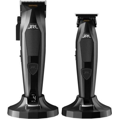 JRL, Tondeuse barbe + cheveux, Diamante Clipper + Diamante Trimmer black - Publicité JRL, Tondeuse barbe + cheveux, Diamante Clipper + Diamante Trimmer black - Publicité