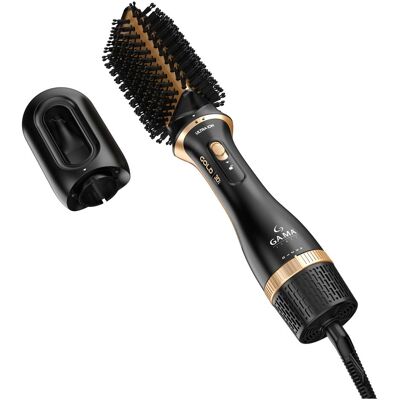 GAMA, Tondeuse barbe + cheveux, Ga.Ma, Haarmodellierer iOn 2in1, Schwarz und Gold - Publicité GAMA, Tondeuse barbe + cheveux, Ga.Ma, Haarmodellierer iOn 2in1, Schwarz und Gold - Publicité