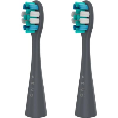 Aeno, Tête de brosse à dents, Other goods ADB0010G 's accessory Brush Head, 2 pcs (2x) - Publicité Aeno, Tête de brosse à dents, Other goods ADB0010G 's accessory Brush Head, 2 pcs (2x) - Publicité