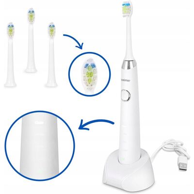 Zelmer ZTB8010W - Brosse à dents électrique - Publicité Zelmer ZTB8010W - Brosse à dents électrique - Publicité