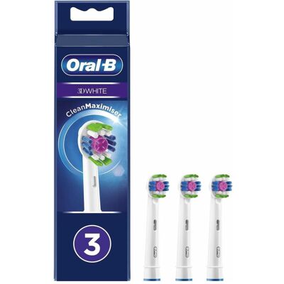 Oral-B, Tête de brosse à dents, 3D White CleanMaximiser (3x) - Publicité Oral-B, Tête de brosse à dents, 3D White CleanMaximiser (3x) - Publicité