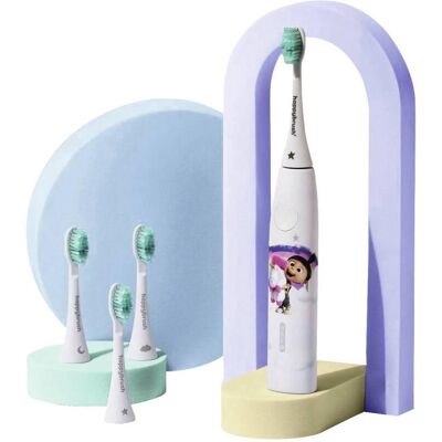 happybrush ECO VIBE KIDS Agnes - Brosse à dents électrique - Junior, Matériau recyclé - Publicité happybrush ECO VIBE KIDS Agnes - Brosse à dents électrique - Junior, Matériau recyclé - Publicité