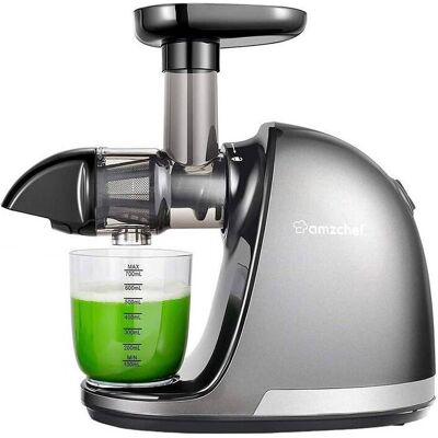 AMZCHEF 1501-GA - Gris - Juicer lent - Publicité AMZCHEF 1501-GA - Gris - Juicer lent - Publicité