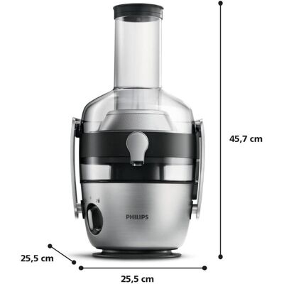 Philips HR1921/20, Centrifugeuse, Noir, Argent, Transparent - Publicité Philips HR1921/20, Centrifugeuse, Noir, Argent, Transparent - Publicité