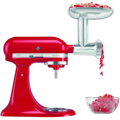 KitchenAid Accessoire pour hachoir à viande 5KSMMGA, Ustensile de cuisine : accessoires, Argent - Publicité KitchenAid Accessoire pour hachoir à viande 5KSMMGA, Ustensile de cuisine : accessoires, Argent - Publicité