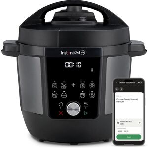 Instant Pot Plus, Cuiseur vapeur + cuiseur à riz, Noir - Publicité Instant Pot Plus, Cuiseur vapeur + cuiseur à riz, Noir - Publicité