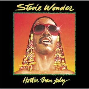 Universal Lp-Stevie Wonder-Hotter Than July -Lp-, Disque vinyle - Publicité Universal Lp-Stevie Wonder-Hotter Than July -Lp-, Disque vinyle - Publicité