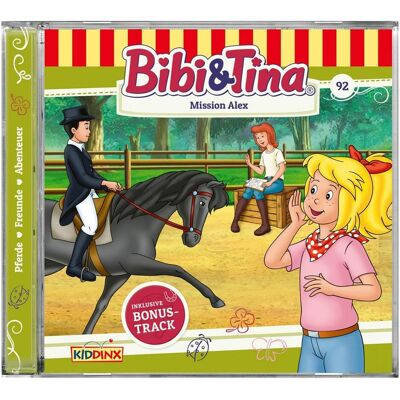 Kiddinx Bibi et Tina 092 - Mission Alex, Livres audio de Bibi & Tina - Publicité Kiddinx Bibi et Tina 092 - Mission Alex, Livres audio de Bibi & Tina - Publicité