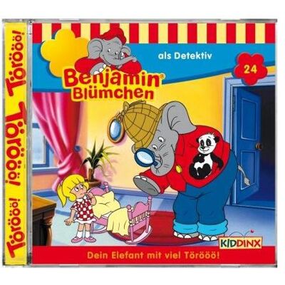 Kiddinx Épisode 024 :...en tant que détective, Livres audio de Benjamin Blümchen - Publicité Kiddinx Épisode 024 :...en tant que détective, Livres audio de Benjamin Blümchen - Publicité