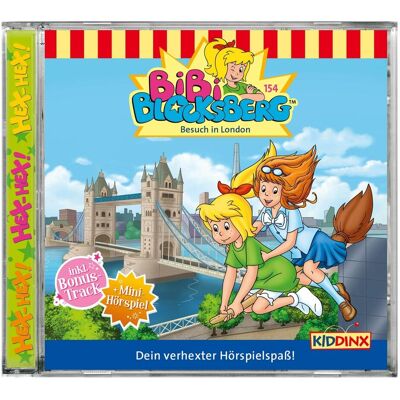 Kiddinx Bibi Blocksberg 154 - Besuch in London, Livres audio de Bibi Blocksberg - Publicité Kiddinx Bibi Blocksberg 154 - Besuch in London, Livres audio de Bibi Blocksberg - Publicité
