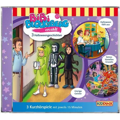 Kiddinx Bibi Blocksberg raconte F17 - Histoires d'Halloween, Livres audio - Publicité Kiddinx Bibi Blocksberg raconte F17 - Histoires d'Halloween, Livres audio - Publicité