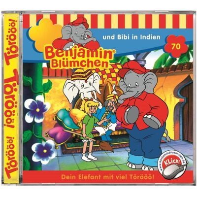 Kiddinx Épisode 070 : Et Bibi en Inde, Livres audio de Benjamin Blümchen - Publicité Kiddinx Épisode 070 : Et Bibi en Inde, Livres audio de Benjamin Blümchen - Publicité