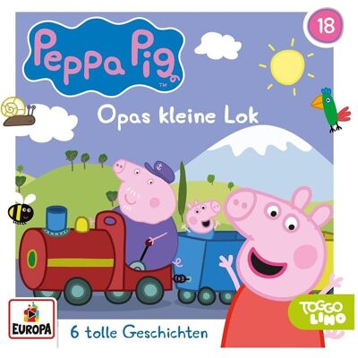 Europa Peppa Pig 18 - La petite locomotive de grand-père, Livres audio - Publicité Europa Peppa Pig 18 - La petite locomotive de grand-père, Livres audio - Publicité