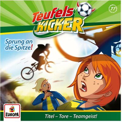 Europa CD Die Teufelskicker 77 - Sprung an den Spitze!, Livres audio - Publicité Europa CD Die Teufelskicker 77 - Sprung an den Spitze!, Livres audio - Publicité