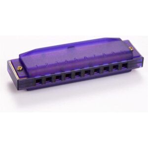 Hohner Harmonica Happy Colour (Harmonica, Diatonique), Instrument à vent, Violet - Publicité Hohner Harmonica Happy Colour (Harmonica, Diatonique), Instrument à vent, Violet - Publicité
