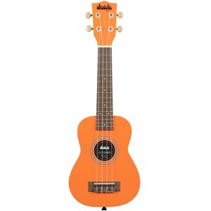 KALA Ukulélé en bois Ukadelic Marmelade (Acoustique, Soprano), Ukulélé, Orange - Publicité KALA Ukulélé en bois Ukadelic Marmelade (Acoustique, Soprano), Ukulélé, Orange - Publicité