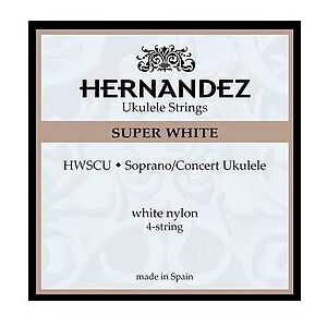 Natural Extracts Hernandez Ukulele White Soprano/Concert (Guitare), Corde de guitare - Publicité Natural Extracts Hernandez Ukulele White Soprano/Concert (Guitare), Corde de guitare - Publicité