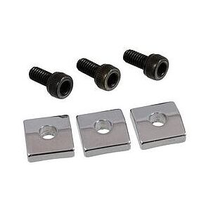 AllParts AP BP 0116-010 Blocs de jonction F.Rose chromés (Pièces de rechange pour instruments), Instrument : accessoires, Argent - Publicité AllParts AP BP 0116-010 Blocs de jonction F.Rose chromés (Pièces de rechange pour instruments), Instrument : accessoires, Argent - Publicité