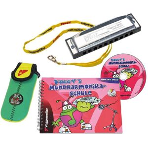 Ensemble d'harmonica Voggy's - Harmonica en Do, Sac en néoprène - Publicité Ensemble d'harmonica Voggy's - Harmonica en Do, Sac en néoprène - Publicité