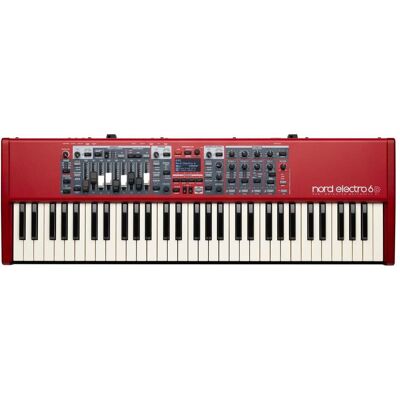 Nord Electro 6D 61 (61 Boutons), Synthétiseur, Rouge - Publicité Nord Electro 6D 61 (61 Boutons), Synthétiseur, Rouge - Publicité